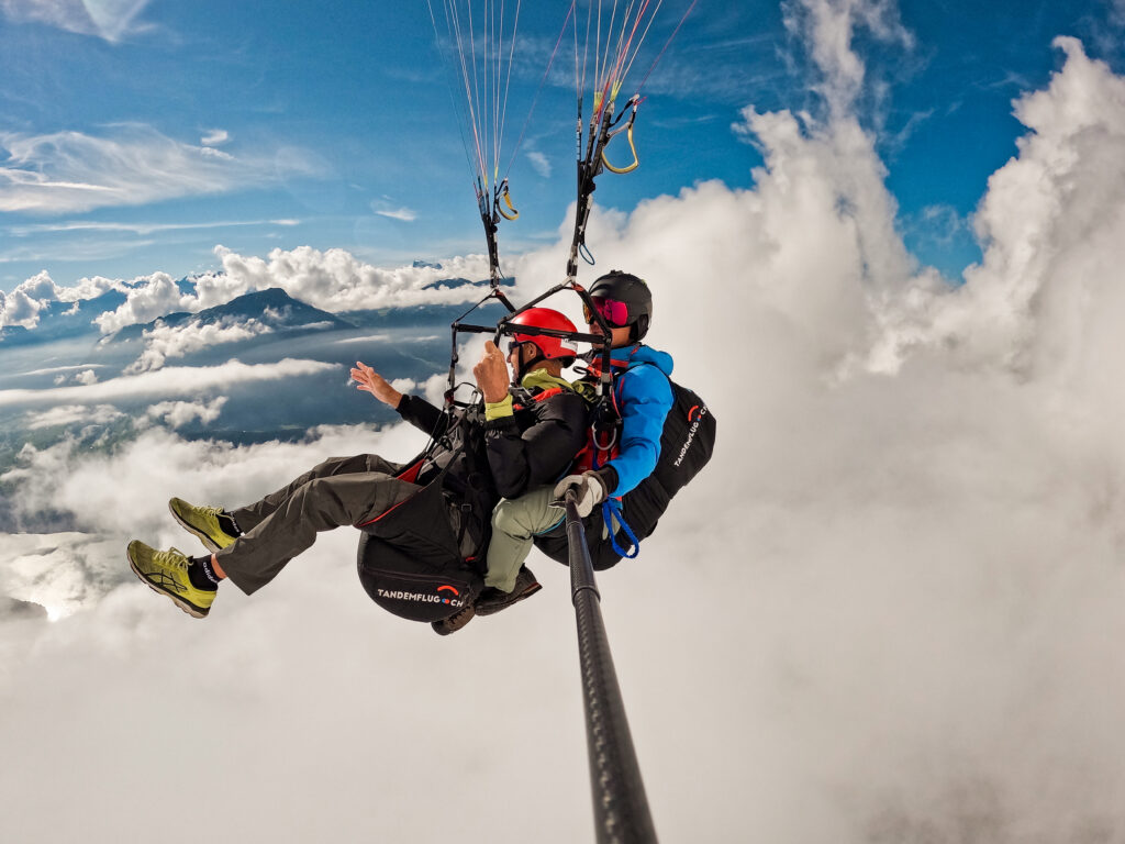 Paragliding Switzerland Tandem Flight Mount Pilatus
