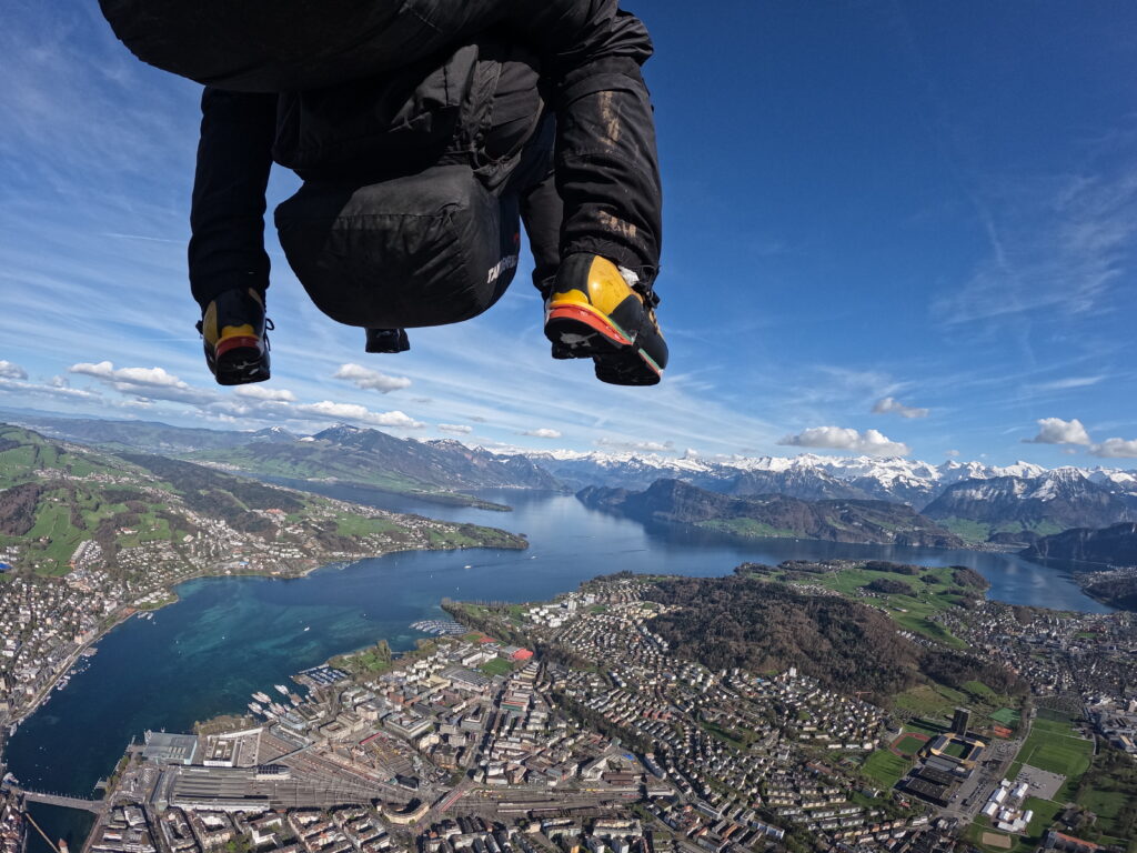 Paragliding around Lake Lucerne Tandem Flight